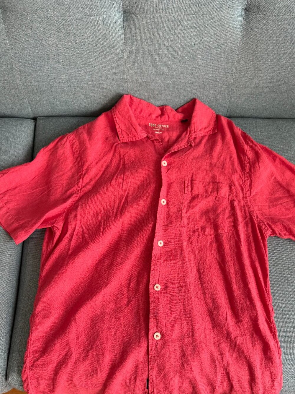 Todd Snyder Linen Shirt